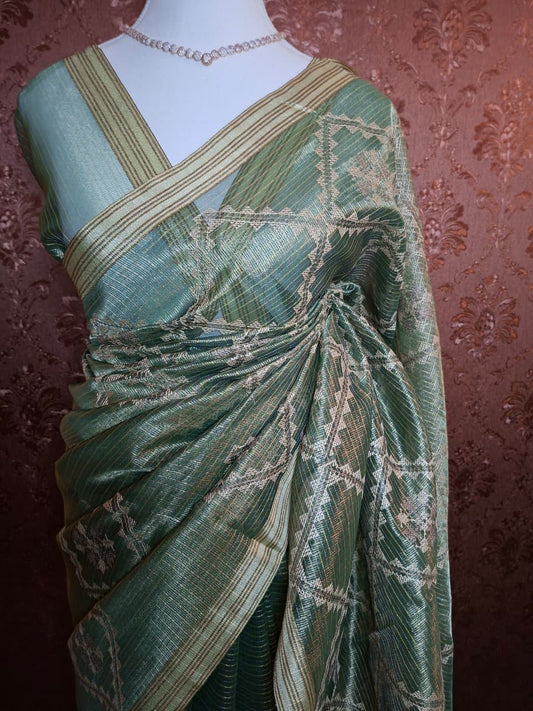 Classic Woven Tissue Silk Saree