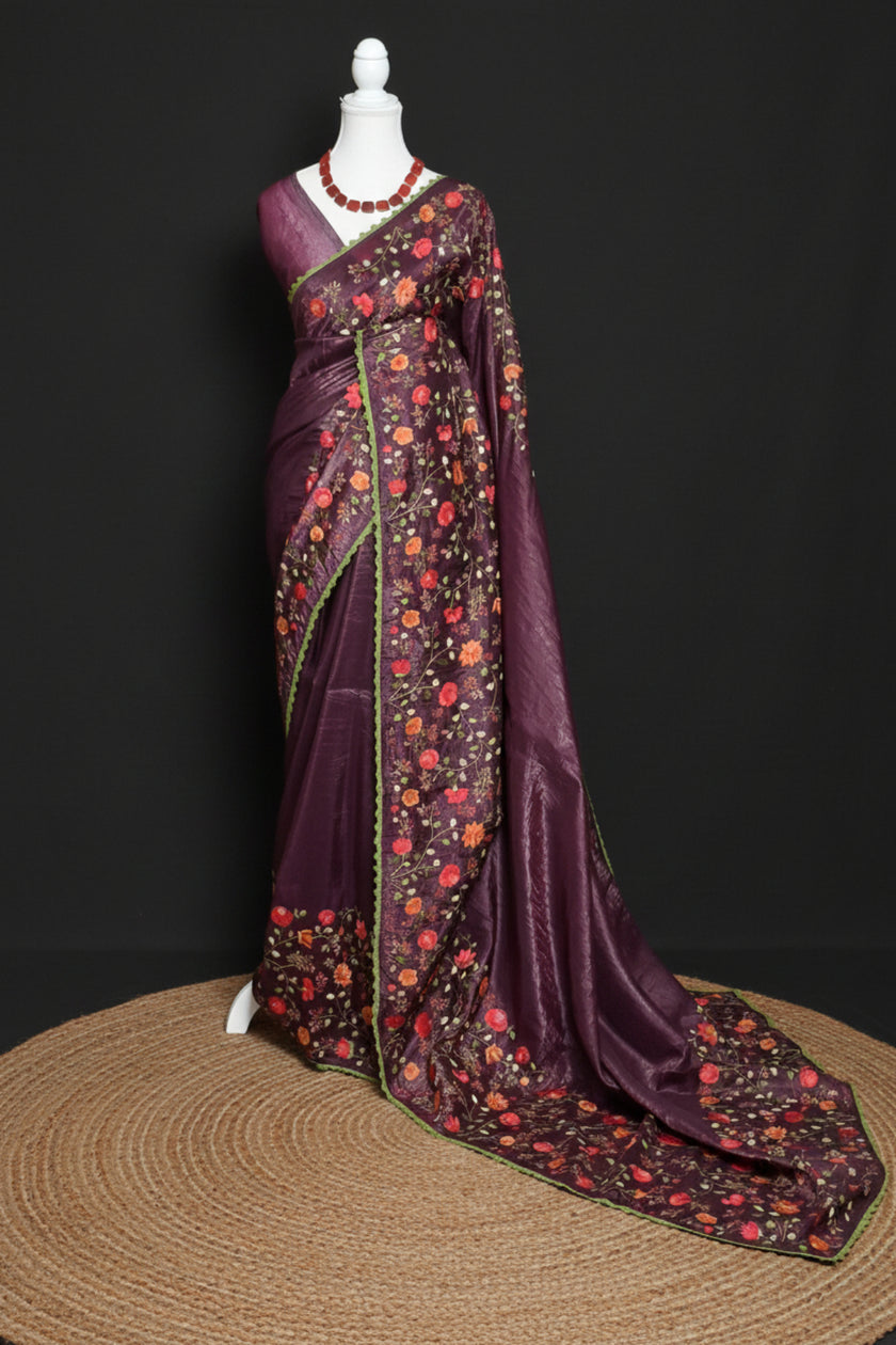 Garden Bloom Crush Silk