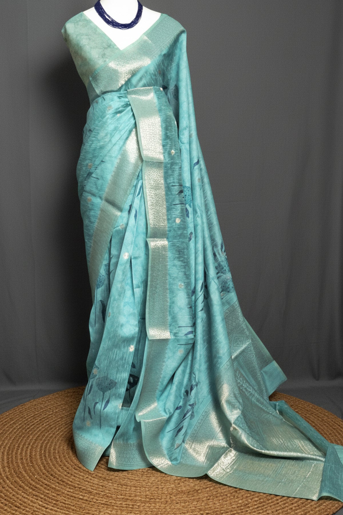 Zari Grace Chanderi Saree