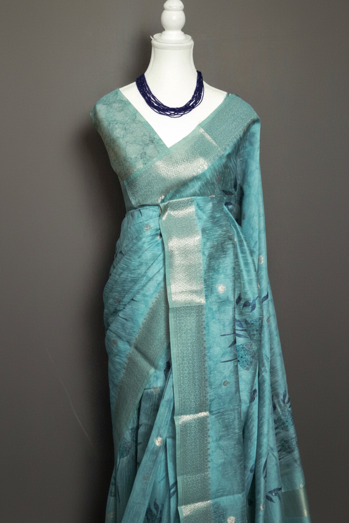 Zari Grace Chanderi Saree