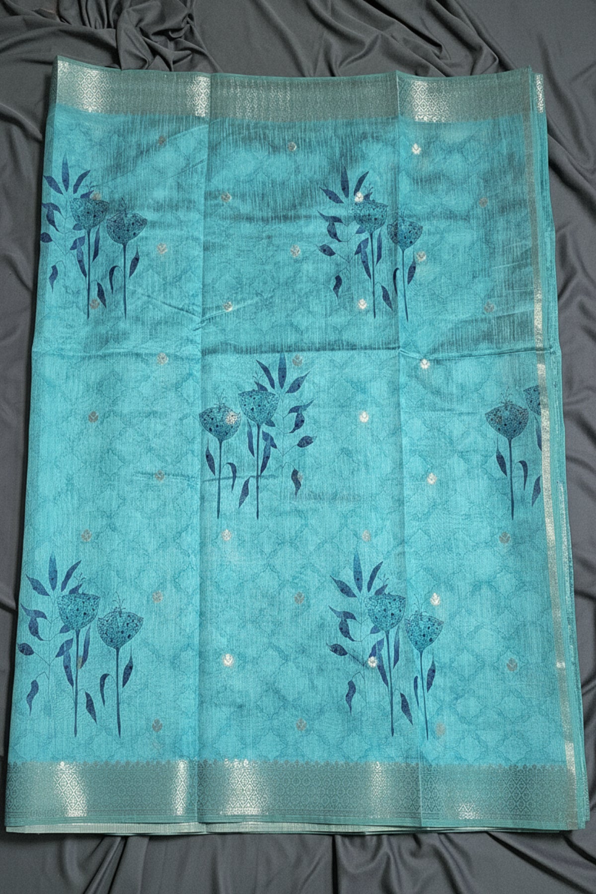 Zari Grace Chanderi Saree