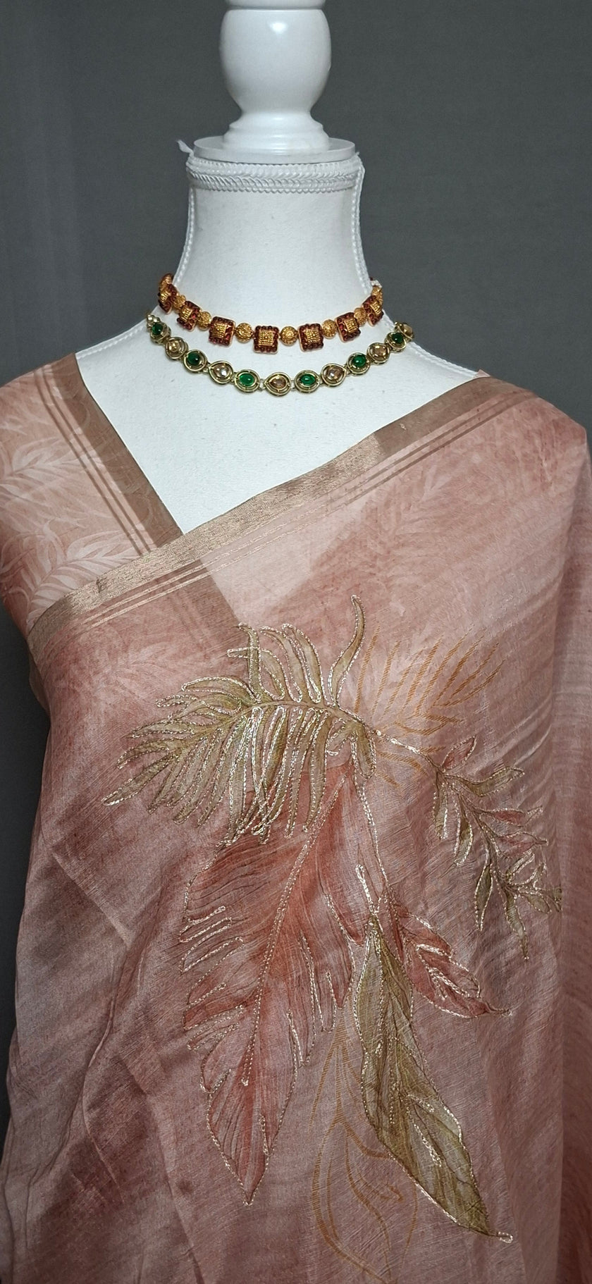 Petal Grove Kora Silk Saree