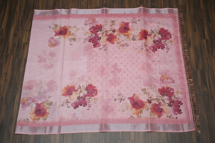 Soft Flora Linen Elegance