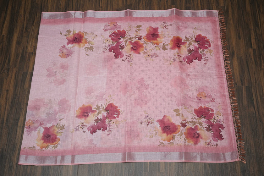 Soft Flora Linen Elegance