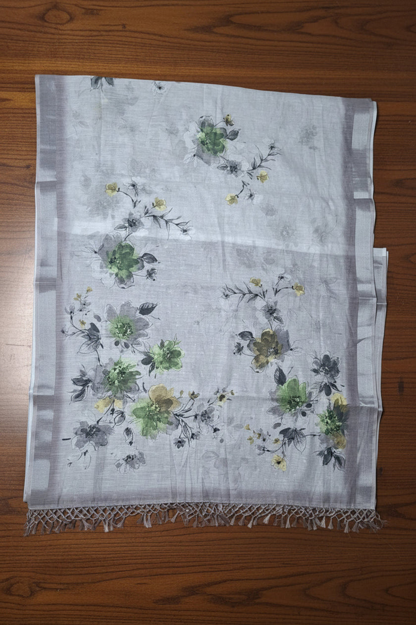 Soft Flora Linen Elegance