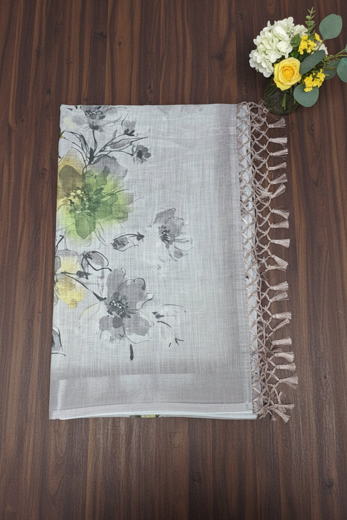 Soft Flora Linen Elegance