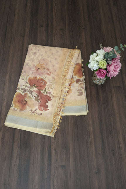 Soft Flora Linen Elegance