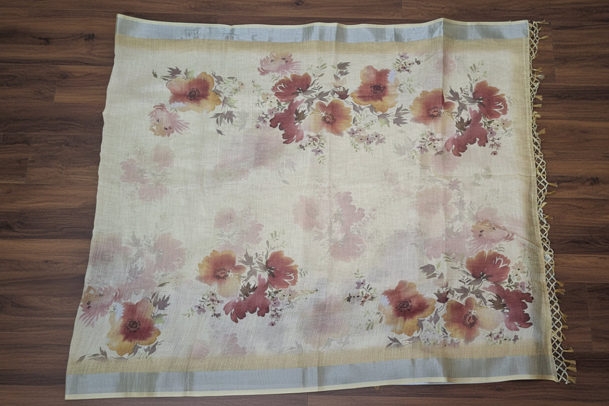 Soft Flora Linen Elegance