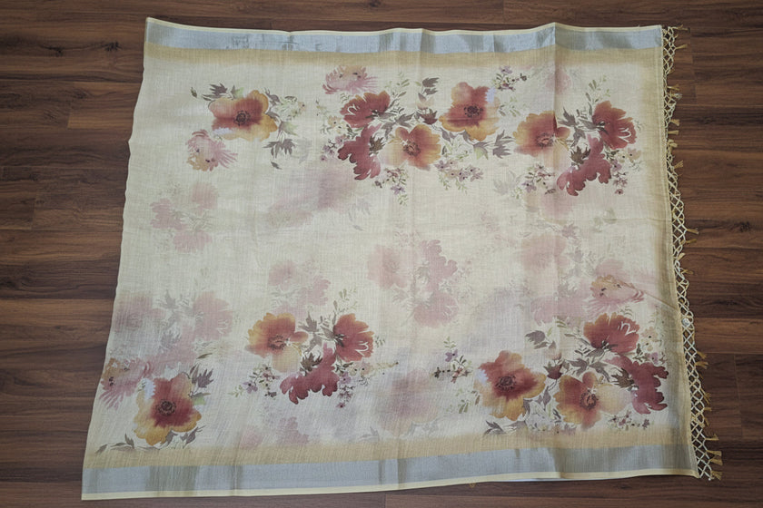 Soft Flora Linen Elegance
