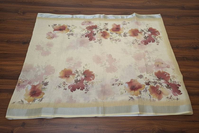 Soft Flora Linen Elegance