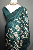 Signature Cutwork Appliqué Silk Saree