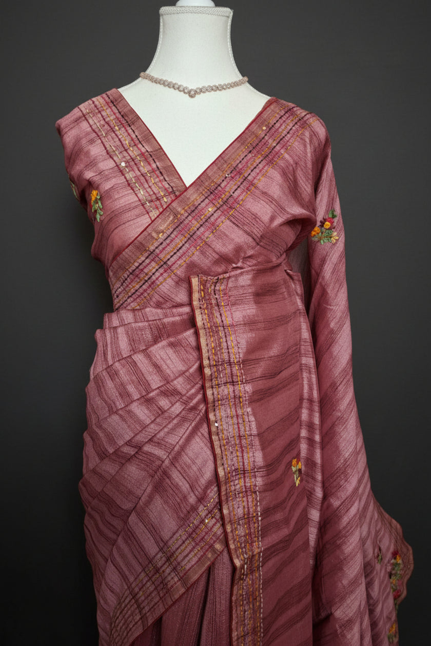 The Hand Crafted Tussar