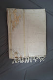 Pearl Gold Floral Viscose Silk