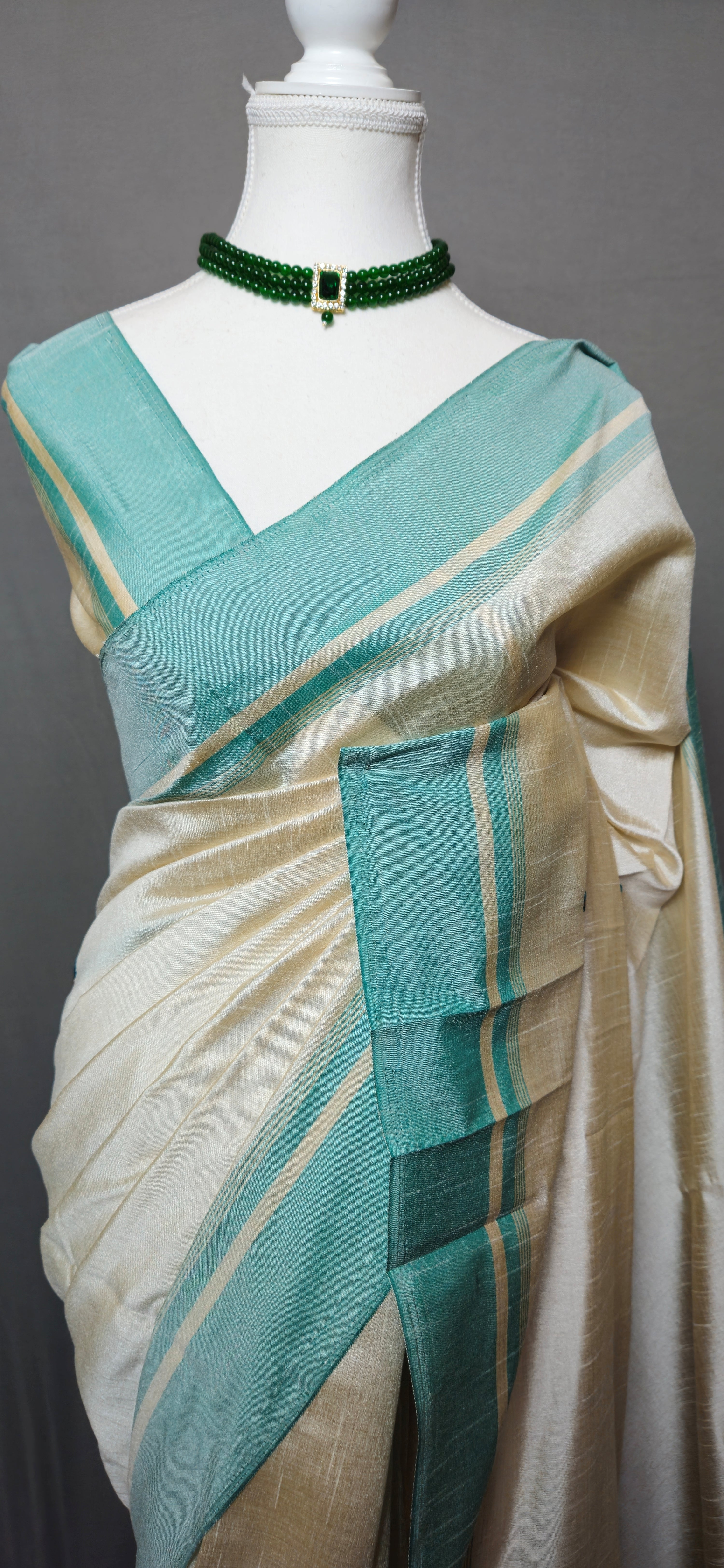 Whispering Blooms Cotton Silk Saree