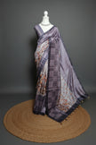Flamingo Bloom Tussar Saree Collection