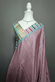Rainbow Border Matka Silk