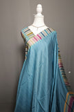 Rainbow Border Matka Silk