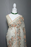 Pastel Bloom Tissue Saree
