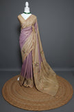 Dual Tone Blossom Blended Tussar Saree