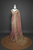 Dual Tone Blossom Blended Tussar Saree