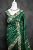 Royal Bloom Premium Semi Tussar Saree