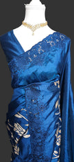 Signature Cutwork Appliqué Silk Saree