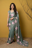 Rose Garden Soft Organza Saree