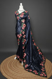 Floral Blossom Crush Silk Saree