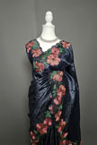 Floral Blossom Crush Silk Saree