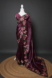 Floral Blossom Crush Silk Saree