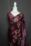 Floral Blossom Crush Silk Saree