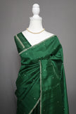 Emerald Whisper Semi Tussar Saree