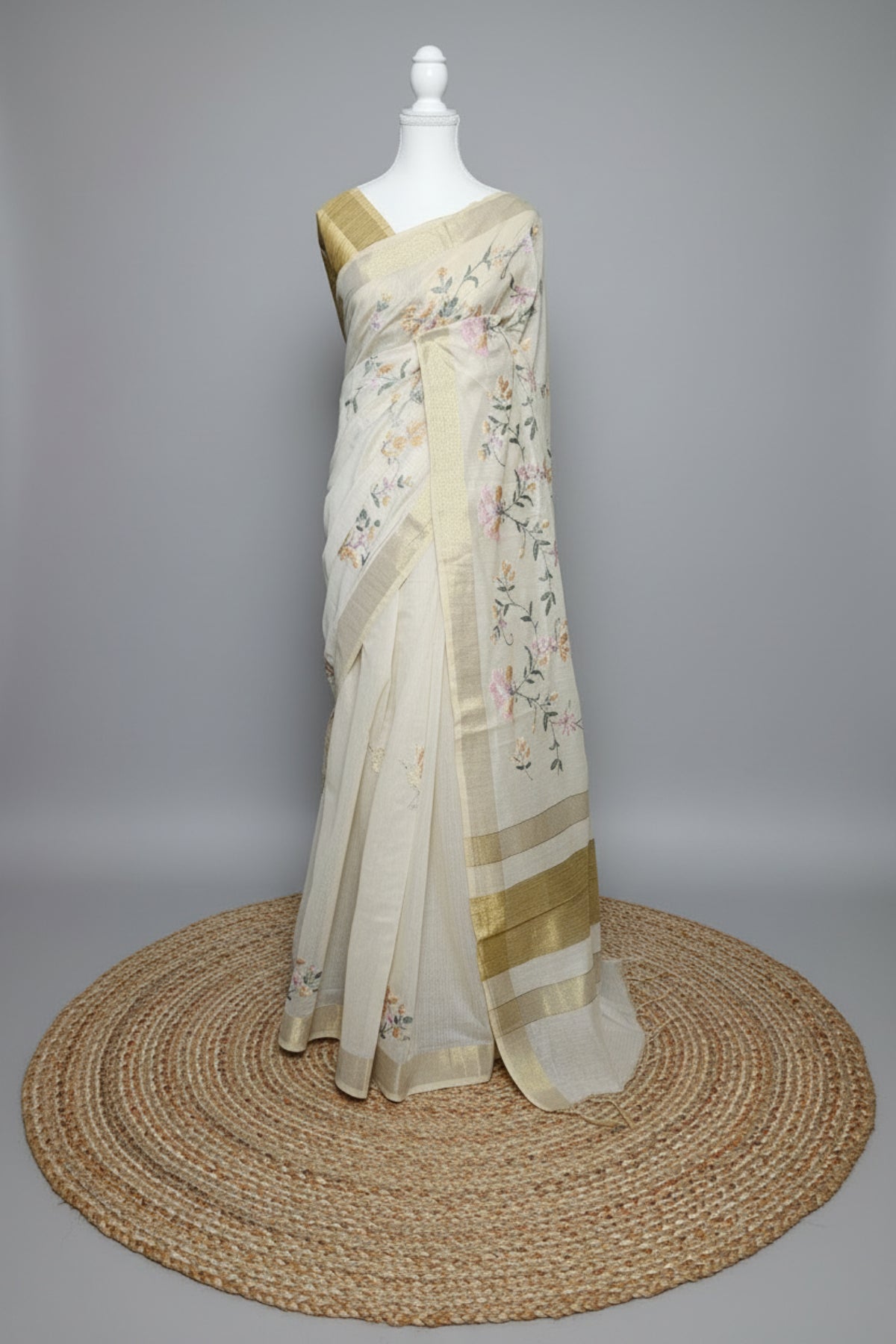 Spring Garden Chanderi