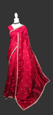 Timeless Butta Semi Tussar Saree