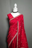 Timeless Butta Semi Tussar Saree