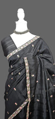 Timeless Butta Semi Tussar Saree