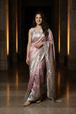 Celestial Grace Pure Kora Silk Saree