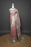 Celestial Grace Pure Kora Silk Saree