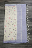 Thamara Vines Linen Cotton Saree