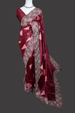 Botanical Lines  Blended Tussar Saree