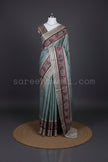 Sage Green Tussar Silk