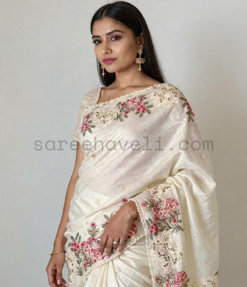 The Cutwork Edit - Saree Haveli Gold