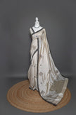 Ivory Cutwork Cotton Silk