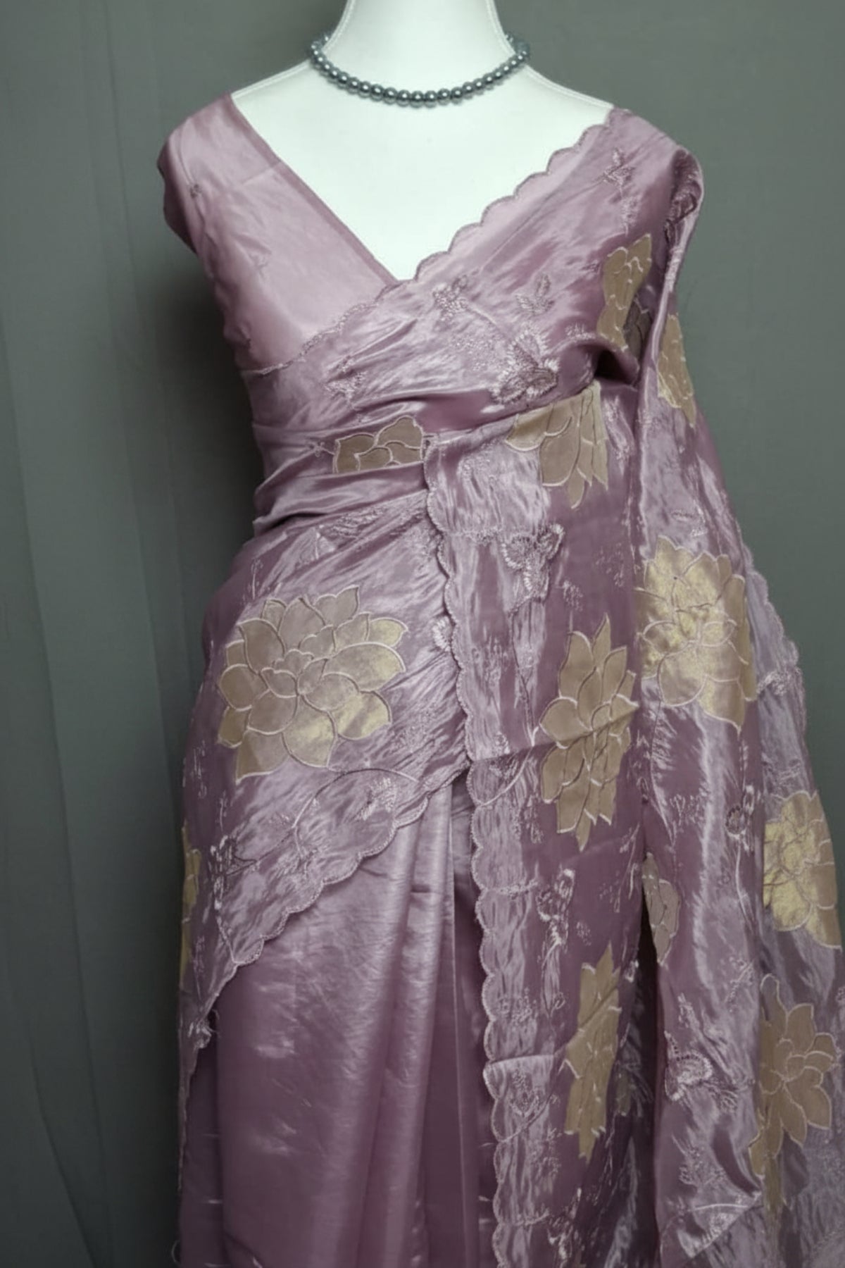 Rosé Petal Organza