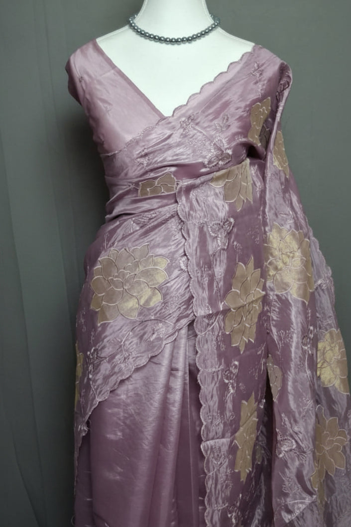 Rosé Petal Organza