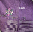 Royal Plum Weave - Saree Haveli Default Title