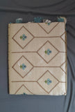 Golden Lattice Semi Silk Saree