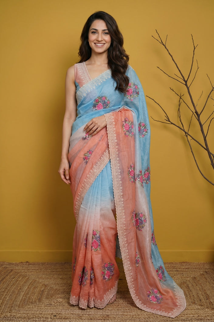 Radiant Dual Tone Crush Silk