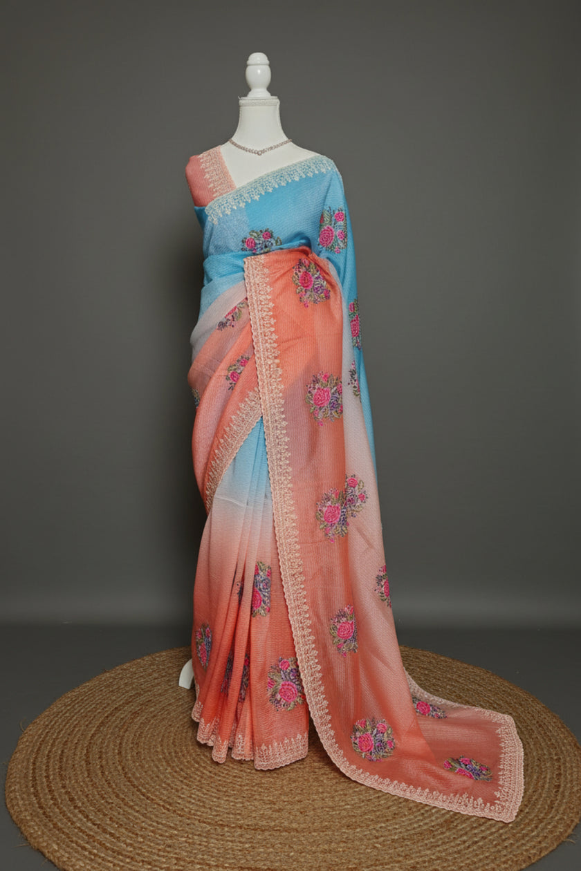 Radiant Dual Tone Crush Silk