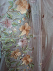 Rose Mist Embroidered Tissue